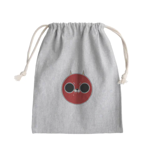 赤鬼ちゃん Mini Drawstring Bag
