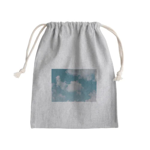 青空 Mini Drawstring Bag