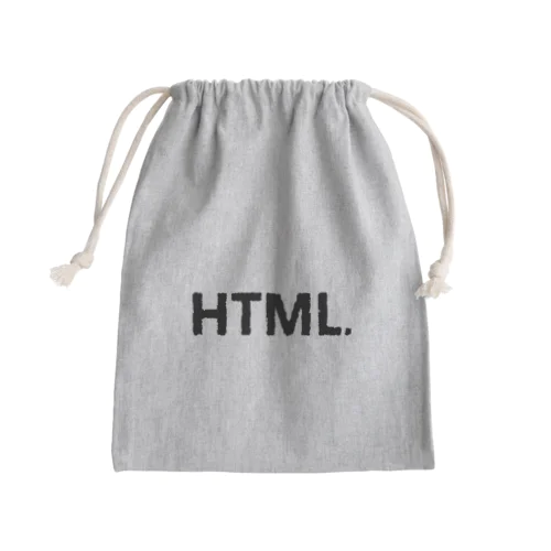 HTML. きんちゃく