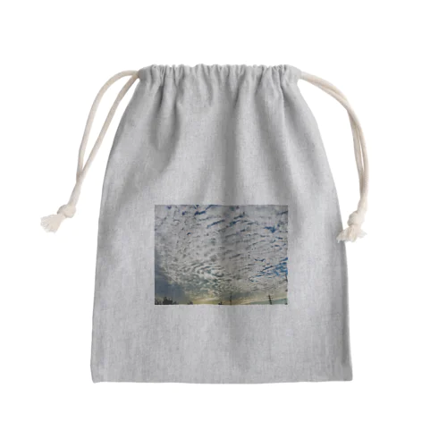 夕焼け曇 Mini Drawstring Bag
