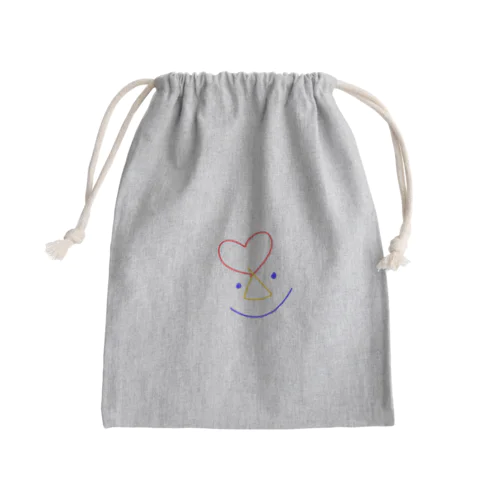 さんかくピエロ Mini Drawstring Bag