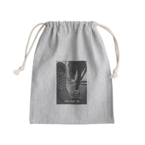 Love Peace SK8 #5 Mini Drawstring Bag