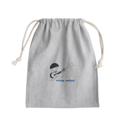 ギタークボちゃん Mini Drawstring Bag