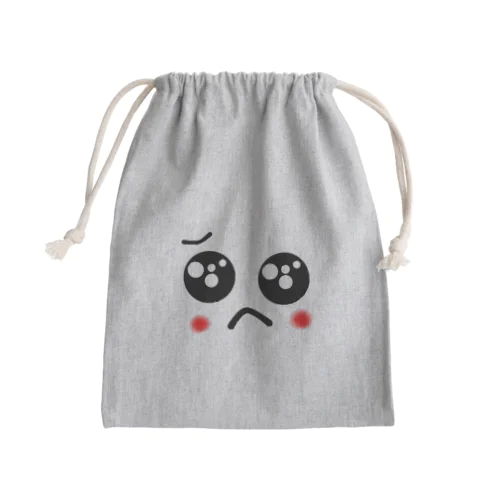 困り顔ちゃん Mini Drawstring Bag