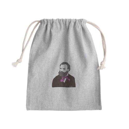 ドボルジャーク先生 Mini Drawstring Bag