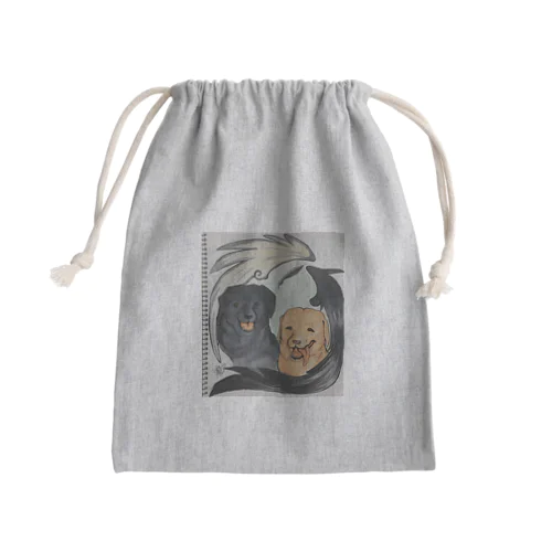 LOVE ONE  Mini Drawstring Bag