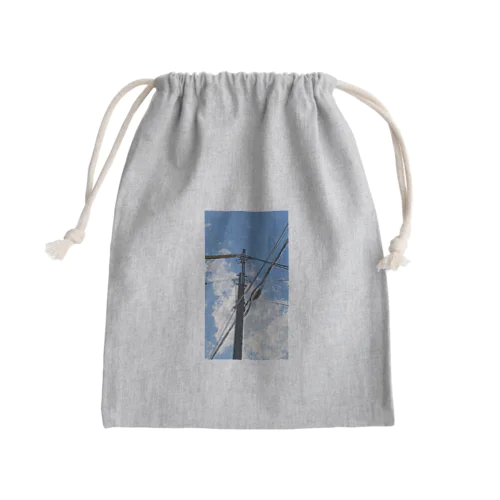 いつかの空 Mini Drawstring Bag