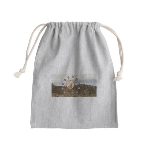 思い出 Mini Drawstring Bag