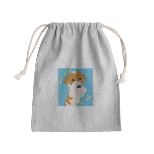 コーギー犬 Mini Drawstring Bag