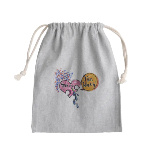 TRAUMA. Mini Drawstring Bag