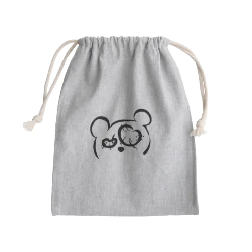 モンスターのお散歩1歩目 Mini Drawstring Bag