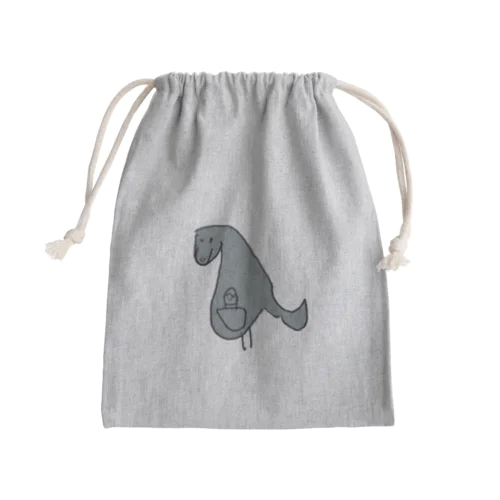 カンガルー Mini Drawstring Bag