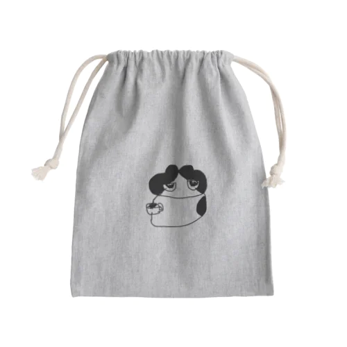 奈良のすごいタオル屋さんの副店長 Mini Drawstring Bag