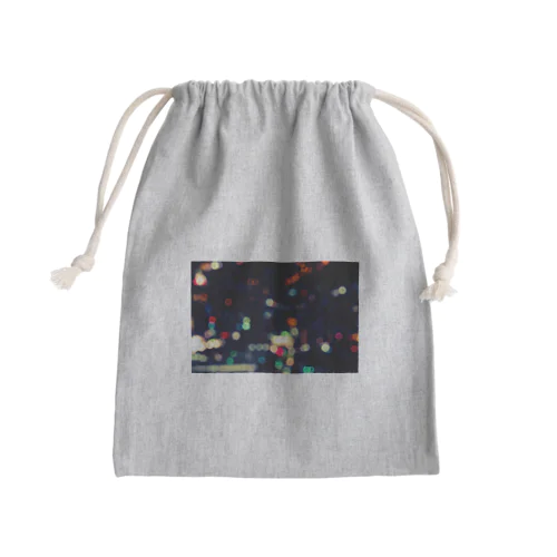 よる Mini Drawstring Bag