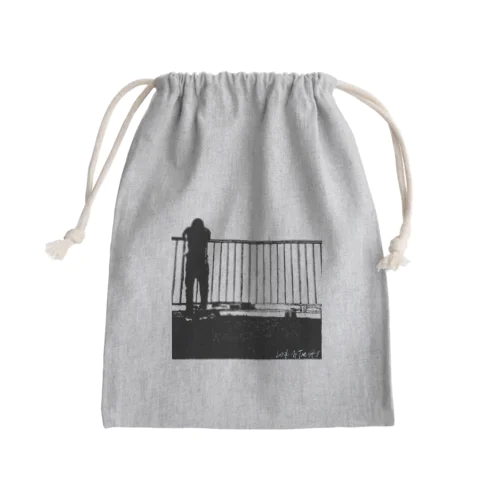 LOOK UP THE SKY Mini Drawstring Bag