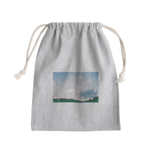 夕方の空 Mini Drawstring Bag