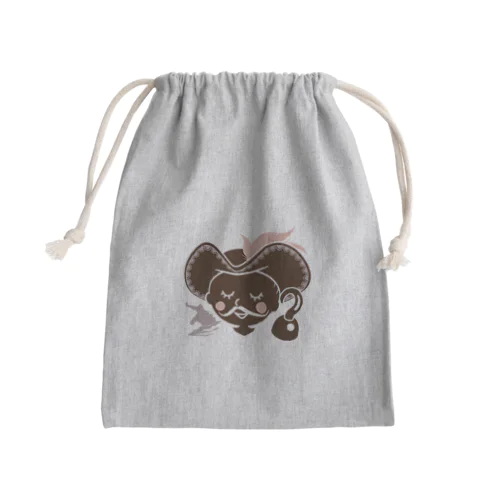 オドリンゴ船長 Mini Drawstring Bag