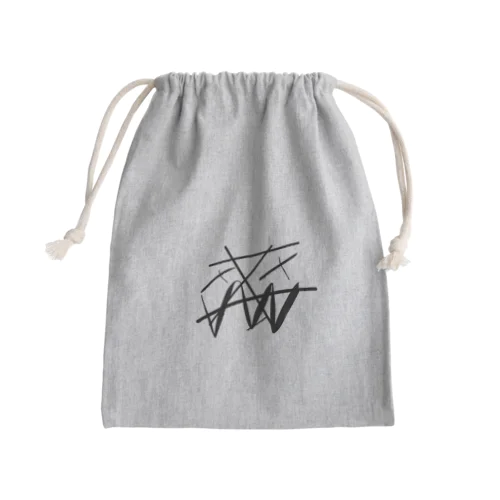 crazy Mini Drawstring Bag