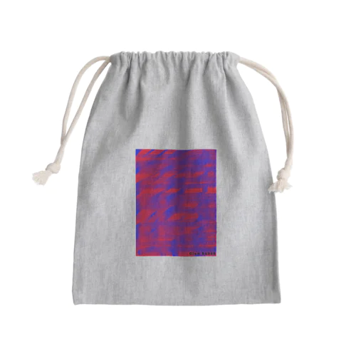 血液 Mini Drawstring Bag