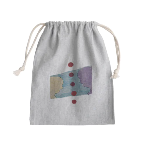 ひみつの交信　ﾋﾟﾋﾟﾋﾟﾋﾟﾋﾟ Mini Drawstring Bag