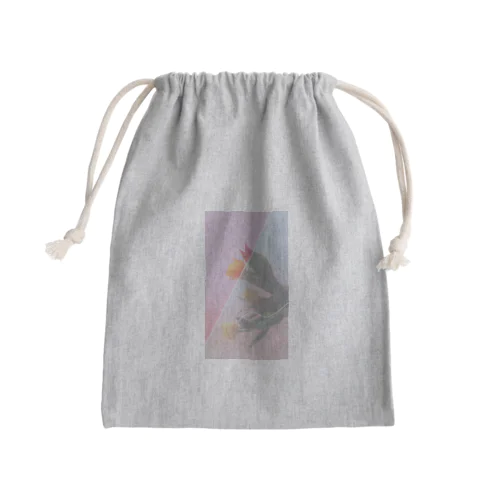 実。 Mini Drawstring Bag