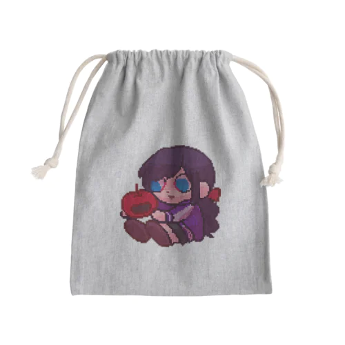 くちだけさん Mini Drawstring Bag