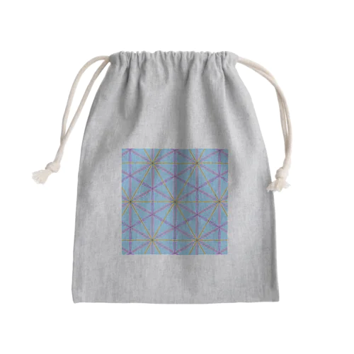 千代紙風-二 Mini Drawstring Bag