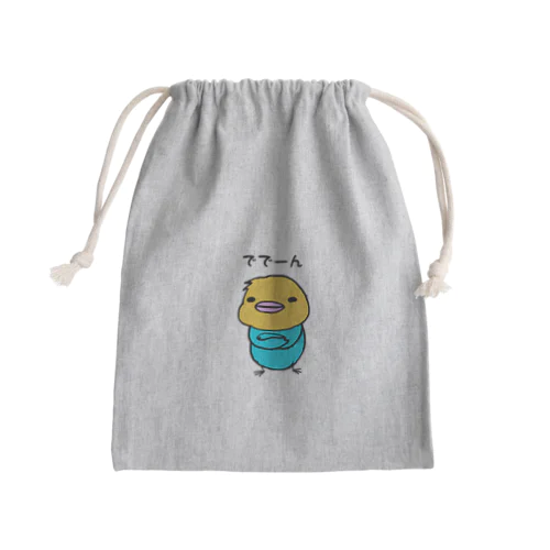 ピーちゃんピ Mini Drawstring Bag