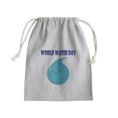 World Water Day #世界水の日 きんちゃく