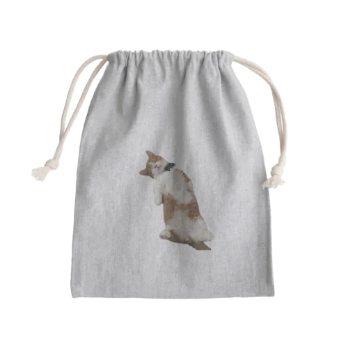 短足マンチカン  どり🐱 Mini Drawstring Bag