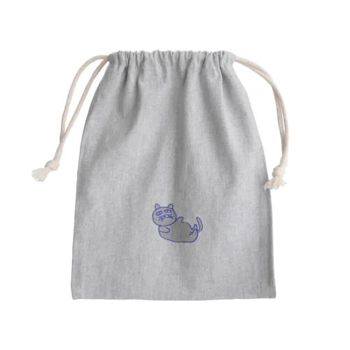 ごろんネコ Mini Drawstring Bag