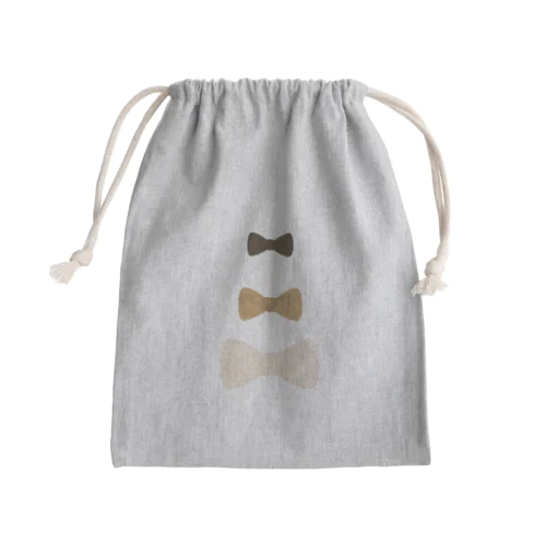 ナチュラルりぼん Mini Drawstring Bag