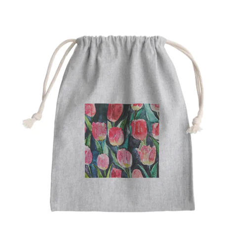 TULIP Mini Drawstring Bag