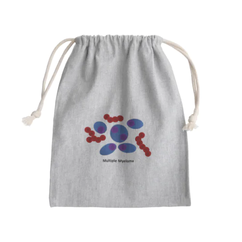 Multiple Myeloma Mini Drawstring Bag