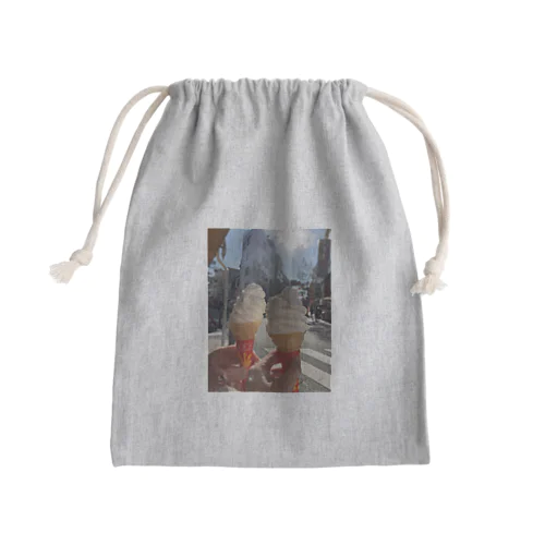 ツインそふとくりーむ Mini Drawstring Bag