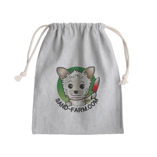 サンドファーム深谷 公式キャラクター ｢サンドちゃん｣ Mini Drawstring Bag