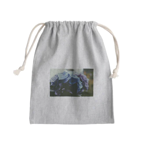 紫陽花 Mini Drawstring Bag