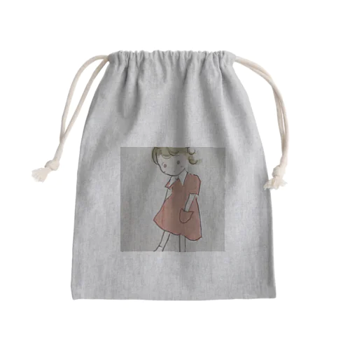 何してるの？ Mini Drawstring Bag