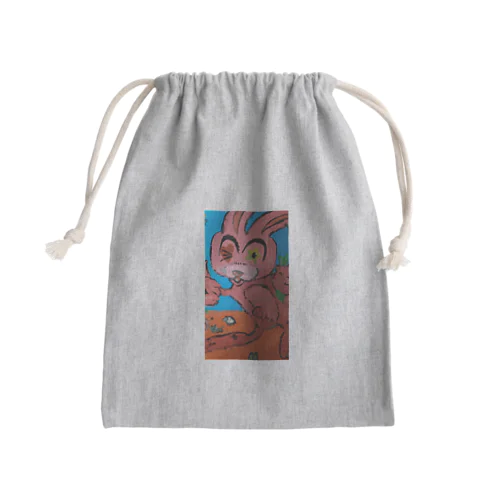 ウサちゃん Mini Drawstring Bag