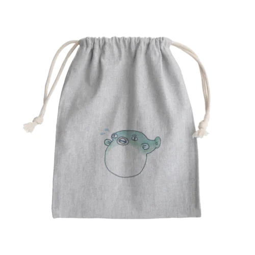 ふぐ Mini Drawstring Bag