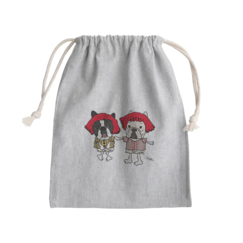 フレブル　コタモモちゃん Mini Drawstring Bag