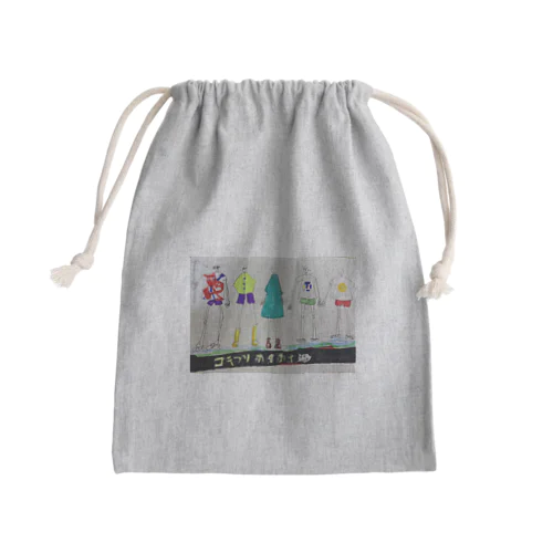 TGCくん Mini Drawstring Bag