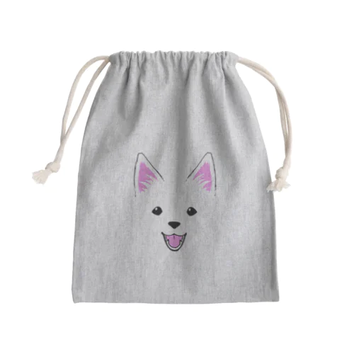 もふがくれ日本スピッツ Mini Drawstring Bag