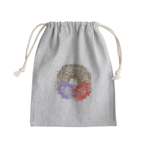 どーなつ Mini Drawstring Bag