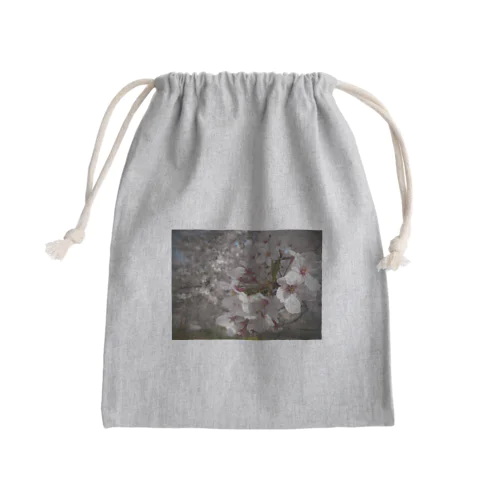 お花見気分 Mini Drawstring Bag