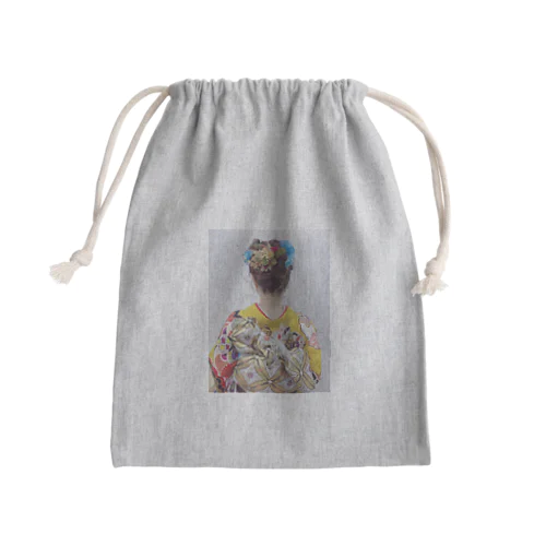 着物 Mini Drawstring Bag