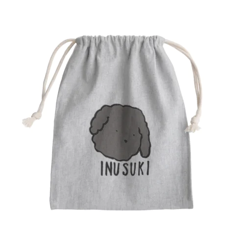 シュールな犬 Mini Drawstring Bag