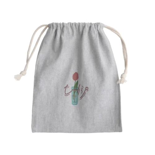 tulip  Mini Drawstring Bag