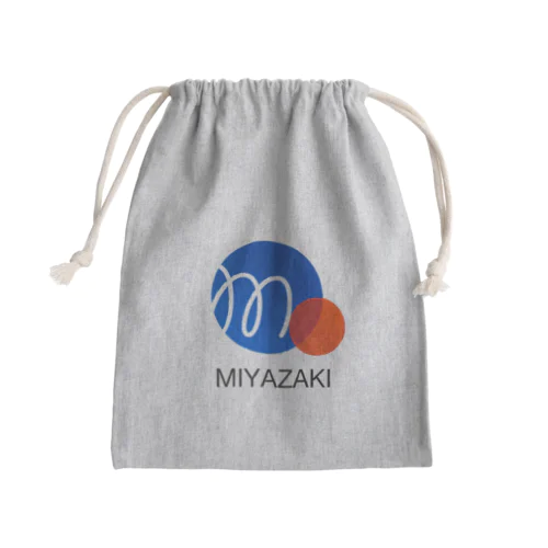 ＭＩＹＡＺＡＫＩ Mini Drawstring Bag