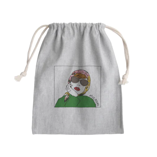 Mrs.KOME Mini Drawstring Bag